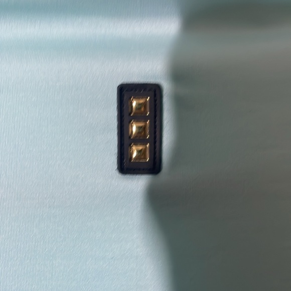 Two-Tone Polo Shirt with Studded Detail - Picture 5 of 7